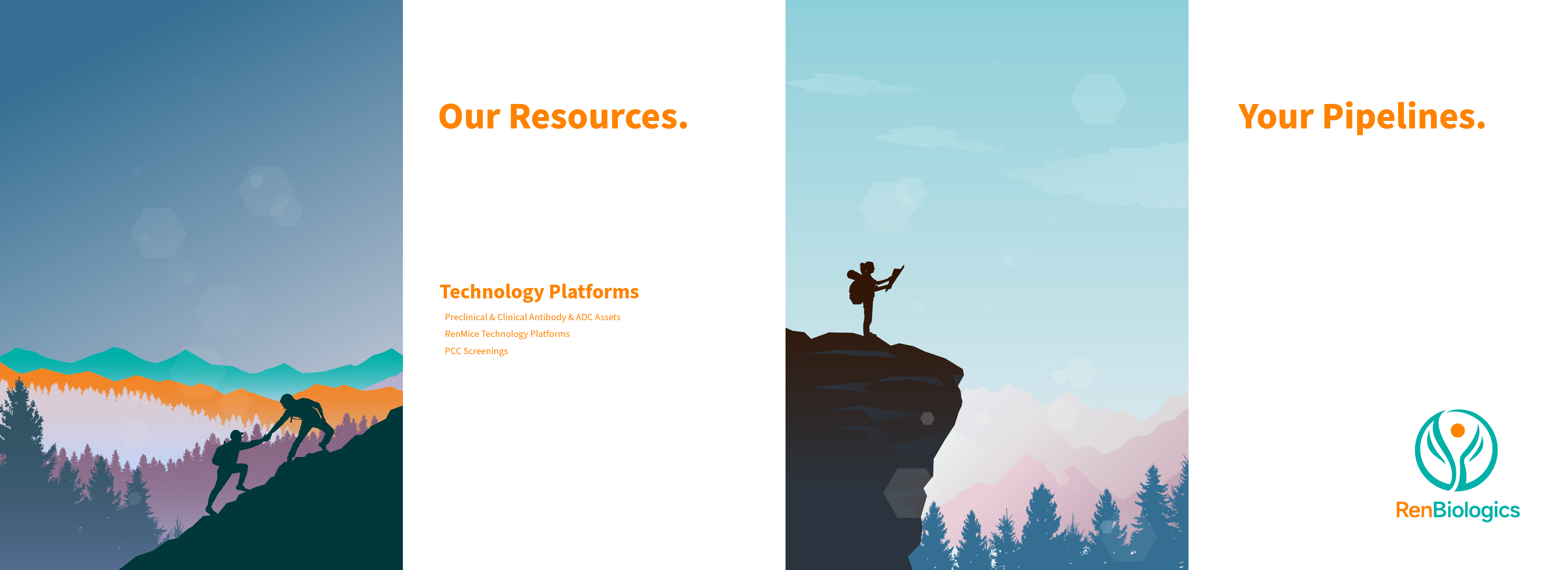 RenBiologics Hand Up Mural