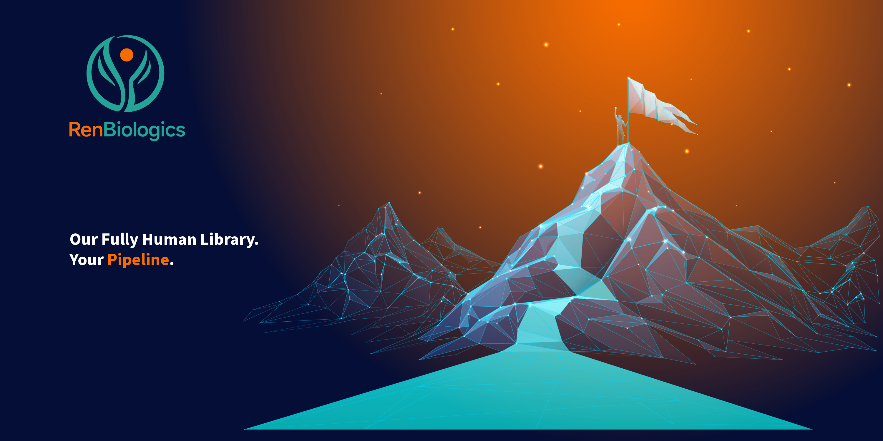 RenBiologics Mountain Banner