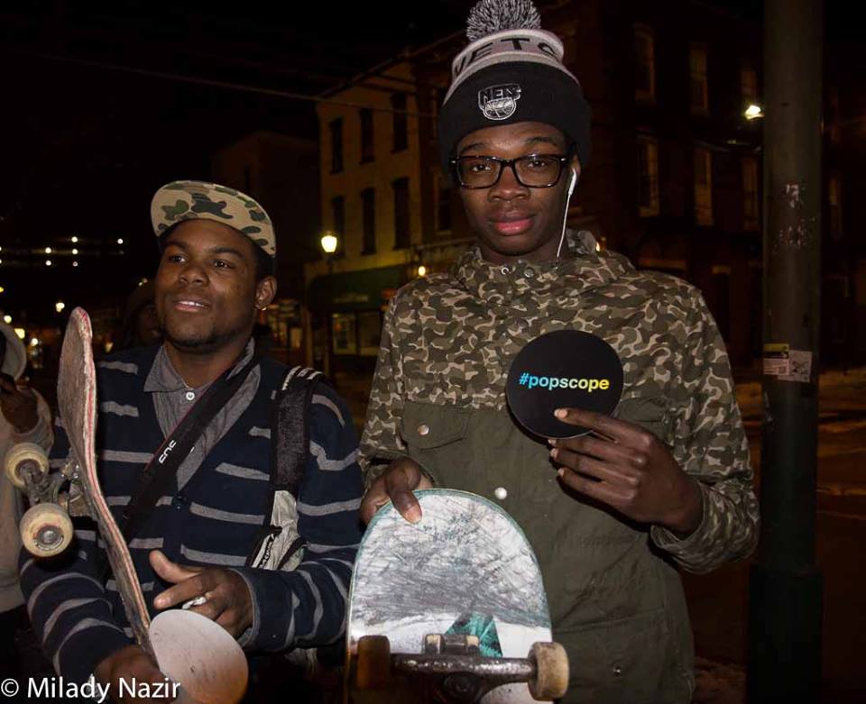 Urban astronomers supporting Popscope in New York City