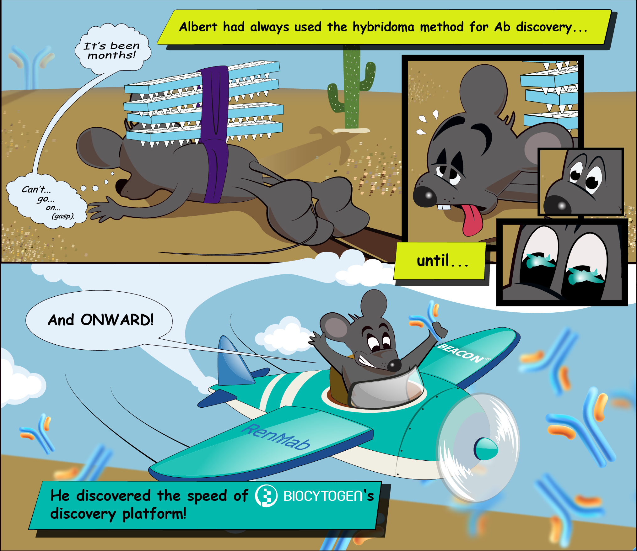 Biocytogen / Antibody Discovery Comic